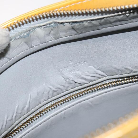 LOUIS VUITTON Monogram Vernis Houston Hand Bag Gris M91053 - Picture 10 of 16